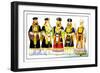 Odd Fellows: Costumes for the High Priest-null-Framed Art Print