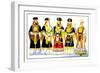 Odd Fellows: Costumes for the High Priest-null-Framed Art Print