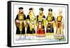 Odd Fellows: Costumes for the High Priest-null-Framed Stretched Canvas