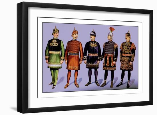 Odd Fellows: Officers-null-Framed Art Print