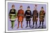 Odd Fellows: Officers-null-Mounted Art Print