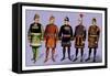 Odd Fellows: Officers-null-Framed Stretched Canvas