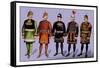 Odd Fellows: Officers-null-Framed Stretched Canvas