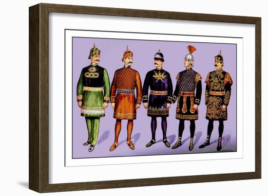 Odd Fellows: Officers-null-Framed Art Print