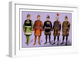 Odd Fellows: Officers-null-Framed Art Print