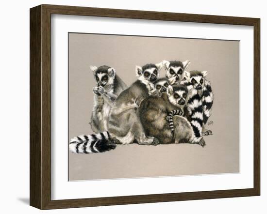 Odd Man Out-Barbara Keith-Framed Giclee Print