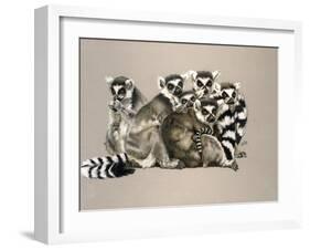 Odd Man Out-Barbara Keith-Framed Giclee Print