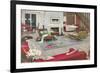 Odd Modern Living Room-null-Framed Premium Giclee Print