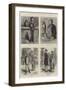 Odd Sketches at the Zoological Gardens-Johann Nepomuk Schonberg-Framed Giclee Print