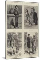 Odd Sketches at the Zoological Gardens-Johann Nepomuk Schonberg-Mounted Giclee Print