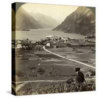 Odda, Hardangerfjord, Norway-Underwood & Underwood-Stretched Canvas