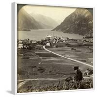 Odda, Hardangerfjord, Norway-Underwood & Underwood-Framed Photographic Print