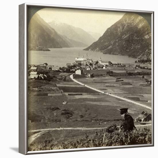 Odda, Hardangerfjord, Norway-Underwood & Underwood-Framed Photographic Print