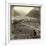 Odda, Hardangerfjord, Norway-Underwood & Underwood-Framed Photographic Print