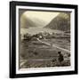 Odda, Hardangerfjord, Norway-Underwood & Underwood-Framed Photographic Print