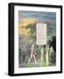 Ode on a Distant Prospect of Eton College, from 'The Poems of Thomas Gray', Published in 1797-98-William Blake-Framed Giclee Print