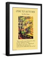Ode To Autumn-null-Framed Art Print