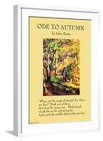 Ode To Autumn-null-Framed Art Print