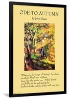 Ode To Autumn-null-Framed Art Print