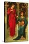 Ode to Music-John Melhuish Strudwick-Stretched Canvas