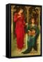 Ode to Music-John Melhuish Strudwick-Framed Stretched Canvas