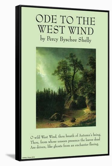 Ode To the West Wind-null-Framed Stretched Canvas