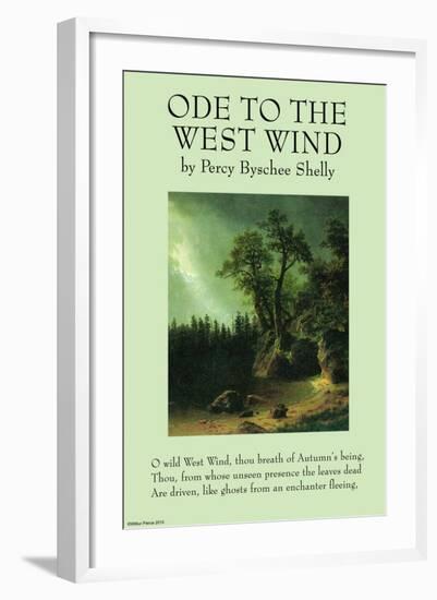 Ode To the West Wind-null-Framed Art Print