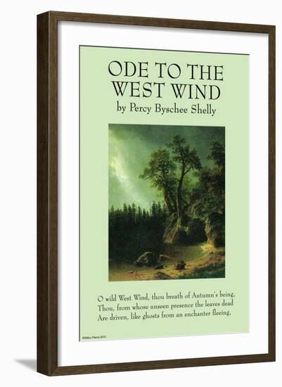 Ode To the West Wind-null-Framed Art Print