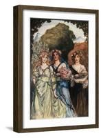 Ode to Winter by Thomas Campbell-Robert Anning Bell-Framed Giclee Print