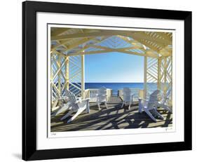 Odessa Pavilion Seaside-John Gynell-Framed Giclee Print