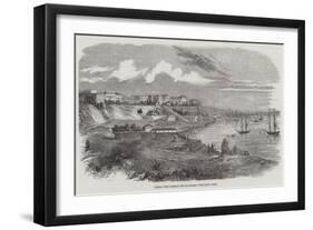 Odessa, the Harbour and Boulevard-null-Framed Giclee Print