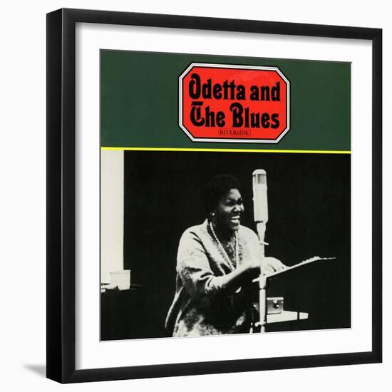 Odetta - Odetta and the Blues-null-Framed Art Print