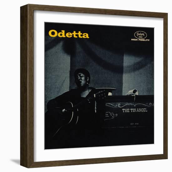 Odetta - The Tin Angel-null-Framed Art Print