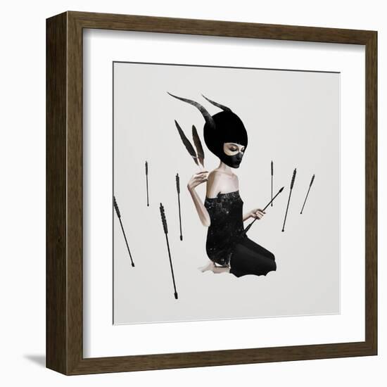 Odi Et Amo-Ruben Ireland-Framed Art Print