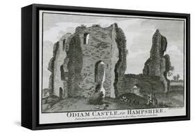 Odiham Castle-null-Framed Stretched Canvas