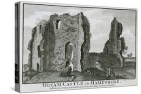Odiham Castle-null-Stretched Canvas
