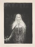 Head of Jesus-Odilon Redon-Giclee Print