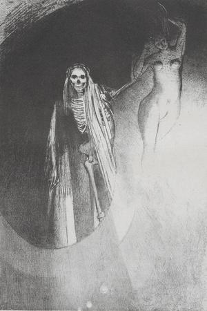 La Mort: 'C'Est Moi Qui Te Rends Serieuse;..', 1896