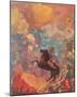 Odilon Redon (Muse on Pegasus) Art Poster Print-null-Mounted Poster