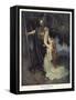 Odin and Brunnhilde-Ferdinand Lecke-Framed Stretched Canvas