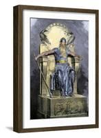 Odin, Supreme God in Norse Mythology-null-Framed Giclee Print