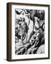 Odin (Wota), Norse God, C19th Century-null-Framed Giclee Print
