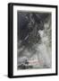 Odin, Wotan Rides, Rackham-Arthur Rackham-Framed Photographic Print