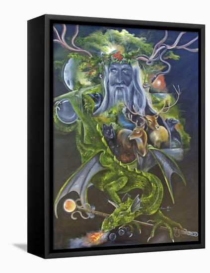 Odin-Sue Clyne-Framed Stretched Canvas