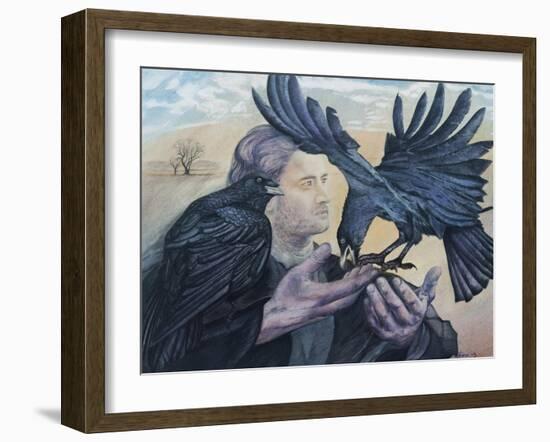 Odins Messenger, 2009-Silvia Pastore-Framed Giclee Print