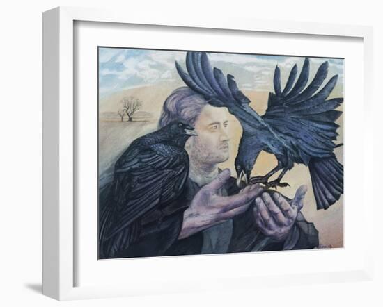 Odins Messenger, 2009-Silvia Pastore-Framed Giclee Print