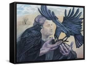 Odins Messenger, 2009-Silvia Pastore-Framed Stretched Canvas