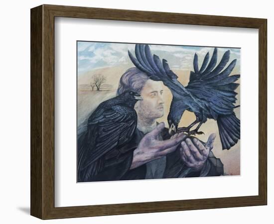 Odins Messenger, 2009-Silvia Pastore-Framed Giclee Print