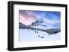 Odle group from Malga Caseril during sunrise, Funes Valley, Sudtirol (South Tyrol), Dolomites, Ital-Francesco Bergamaschi-Framed Premium Photographic Print