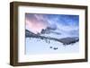 Odle group from Malga Caseril during sunrise, Funes Valley, Sudtirol (South Tyrol), Dolomites, Ital-Francesco Bergamaschi-Framed Photographic Print